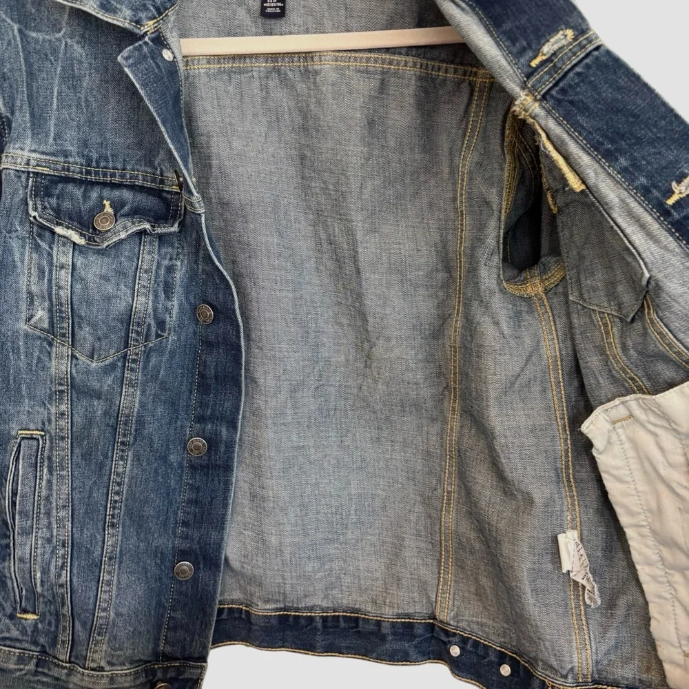 GAP 1969 Icon Blue Denim Classic Jean Jacket - Picture 9 of 11